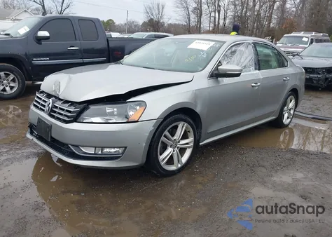2014 Volkswagen Passat 2.0L Tdi Sel Premium из США, поврежденный, VIN 1VWCN7A30EC083299